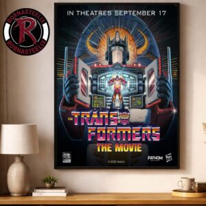 The Transformers The Movie In Theaters September 17 2026 Optimus Prime Awakening Poster Decor Canvas