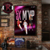 A’Ja Wilson Best Player In The Universe 2026 Las Vegas Aces Poster Decor