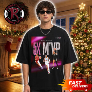 A’Ja Wilson Las Vegas Aces Wins 5 MVP In WNBA History Unisex T Shirt