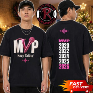 Aja Wilson Keep Talkin 5 Times MVP 2026 WNBA Unisex T Shirt Two Sided