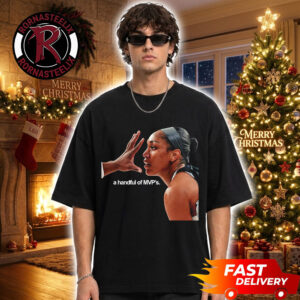 A’ja Wilson Las Vegas Aces WNBA A Handful Of MVPs 2026 Unisex T Shirt