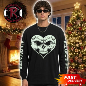 Alexisonfire Halloween Merch 2026 Glow In The Dark Heartskull Longsleeve
