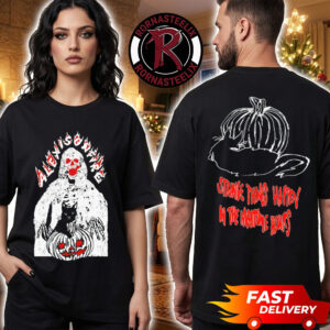 Alexisonfire Halloween Merch 2026 Strange Things Happen In The Nightmare Hours Unisex T Shirt Two Sided