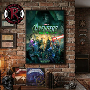 Avengers Doomsday International Poster Only In Theatres On December 18 2026 New Look Characters Poster Decor Canvas
