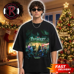 Avengers Doomsday International Poster Only In Theatres On December 18 2026 New Look Characters Unisex T Shirt