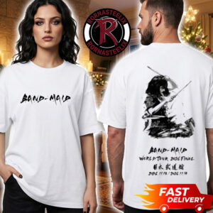 Band Maid World Tour 2026 Final Merch Tee Akane Hirose Budokan Sumi E November 13 14 2026 Unisex T Shirt Two Sided