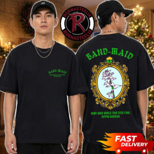 Band Maid World Tour 2026 Final On November 13 14 2026 Merch Budokan Giboshi Unisex T Shirt Two Sided