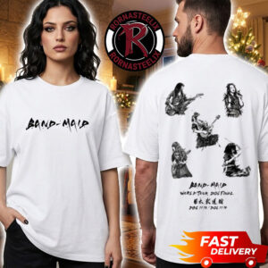 Band Maid World Tour 2026 Final On November 13 14 2026 Merch Budokan Sumi E Unisex T Shirt Two Sided