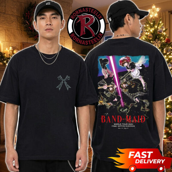 Band Maid World Tour 2026 Final On November 13 14 2026 Merch Tee