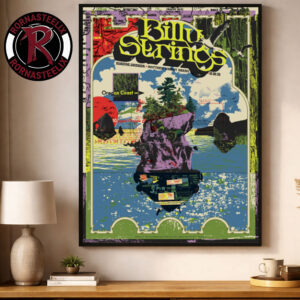 Billy Strings Eugene Oregon Venue Poster At Matthew Knight Arena On October 6 2026 Art By Kampground Designs Poster Decor Canvas