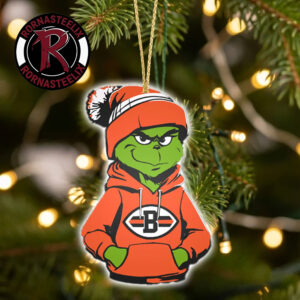 Cleveland Browns x Grinch 2026 Decorate Gift Christmas NFL Ornament