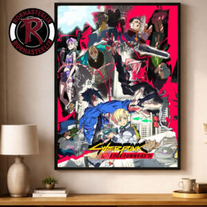 Cyberpunk Edgerunners 2 Official Poster Only On Netflix October 20 2026 Poster Decor