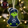 Denver Broncos x Grinch 2026 Decorate Gift Christmas NFL Ornament