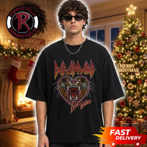 Def Leppard x Mercadorama Exclusive Mexico Tee Love Bites Live 2026 At VFG Arena On October 21 2026 Guadalajara Latam Tour 2026 Leopard Heart Unisex T Shirt