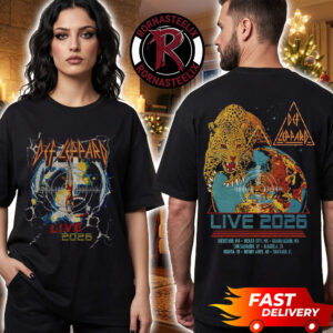 Def Leppard x Mercadorama Latam Tour 2026 Exclusive Mexico Tee Live 2026 At VFG Arena On October 21 2026 Guadalajara Unisex T Shirt Two Sided