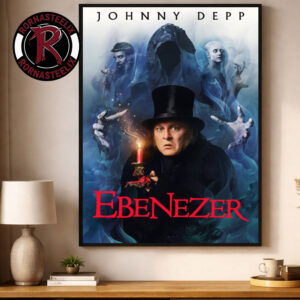 Ebenezer 2026 Movie Johnny Depp As Ebenezer Scrooge Only In Theaters November 13 2026 Poster Decor