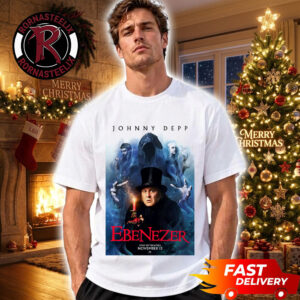 Ebenezer 2026 Movie Johnny Depp As Ebenezer Scrooge Only In Theaters November 13 2026 Unisex T Shirt