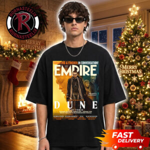 Empire Magazine Dune Part 3 The Epic Saga Ends Cover 2 December 2026 Timothée Chalamet As Paul Atreides Unisex T Shirt