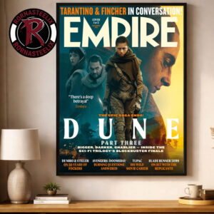 Empire Magazine Dune Part 3 The Epic Saga Ends Zendaya As Chani Covers Poster Decor