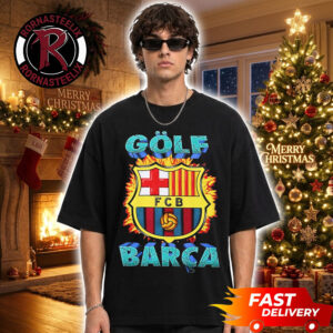 FC Barcelona x Spotify x Golf Wang Barca Logo Unisex T Shirt