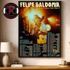Felipe Baldomir Beach Day World Tour In January 2026 27 Schedule Tour Dates Poster Canvas