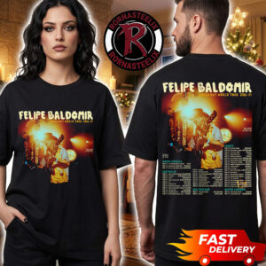 Felipe Baldomir Beach Day World Tour In January 2026 27 Schedule Tour Dates Unisex T Shirt Two Sided