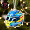 George Russell Mercedes F1 Team Racing Fan Gift 2026 Tricolor Helmet Formula 1 Ornament George Russell Mercedes F1 Team Racing Fan Gift 2026 Tricolor Helmet Formula 1 Ornament