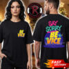 GTA VI Typoe Neon Vice City 2026 Unisex T Shirt Two Sided