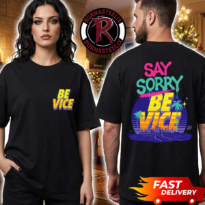 GTA VI Vice City 2026 Queen Andrea Say Sorry Be Vice Unisex T Shirt Two Sided