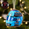 Kimi Antonelli Mercedes F1 Racing Fan Gift 2026 Tricolor Helmet Formula 1 Ornament Kimi Antonelli Mercedes F1 Racing Fan Gift 2026 Tricolor Helmet Formula 1 Ornament