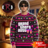 Grand Theft Auto VI Character Gangsters Christmas 2026 GTA VI Ugly Sweater