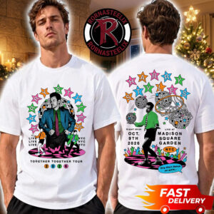 Harry Styles Together Together Tour 2026 NYC Merch Tee Show At Madison Square Garden On October 9 2026 Unisex T Shirt Two Sided