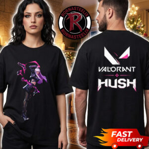 Hush Valorant New Agent Act VI Release October 27 2026 Unisex T Shirt Two Sided
