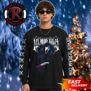 Ice Nine Kills Ghostface Merch At Silver Scream Con V On October 2 4 2026 DCU Center Worcester MA Unisex Longsleeve
