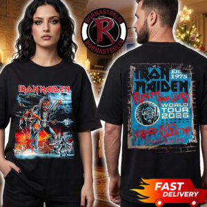 Iron Maiden Buenos Aires 2026 Exclusive Tee At Estadio Huracan On October 20 21 2026 Run For Your Lives Tour Argentina Unisex T Shirt Two Sided