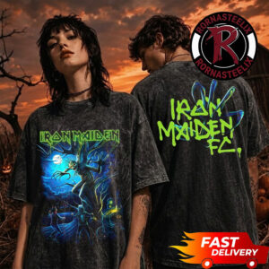 Iron Maiden Fear Of The Dark Halloween 2026 Washed T Shirt