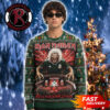 Eddie Clan Chief Iron Maiden Mexico 2026 Christmas For Fan Iron Maiden Ugly Sweater
