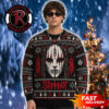 Mick Thomson Metallic Mask Fair Isle Christmas 2026 Slipknot Ugly Sweater Mick Thomson Metallic Mask Fair Isle Christmas 2026 Slipknot Ugly Sweater