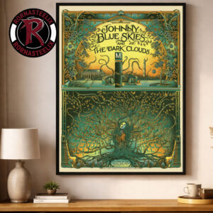 Johnny Blue Skies And The Dark Clouds Event Poster At Capital One Arena On October 18 2026 Washington DC Poster Canvas