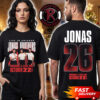 Jonas Brothers Burning Up Tee Detroit MI At Little Caesars Arena On October 25 2026 The Burning Up Tour All Over Again 2026 Unisex T Shirt Two Sided