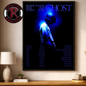 Kenshi Yonezu 2026 2027 World Tour Ghost Schedule Tour Dates Poster Decor