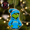 Los Angeles Rams x Grinch 2026 Decorate Gift Christmas NFL Ornament