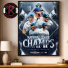 Jake Bauers The Brewers MVP National League NLCS 2026 Poster Canvas Jake Bauers The Brewers MVP National League NLCS 2026 Poster Canvas