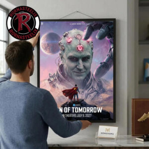 Man Of Tomorrow 2027 Official Poster Movie In Theaters July 9 2027 Poster Canvas