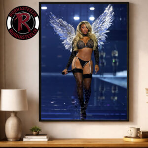 Megan Thee Stallion Performs At Victoria’s Secret Fashion Show 2026 On October 18 2026 Los Angeles Poster Canvas