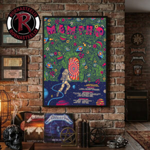 Mempho Music Festival 2026 Status Serigraph Natural Schedule Tour Dates Poster Decor