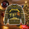 Megadeth Vic Rattlehead Flames 2026 Christmas Megadeth Ugly Sweater Megadeth Vic Rattlehead Flames 2026 Christmas Megadeth Ugly Sweater