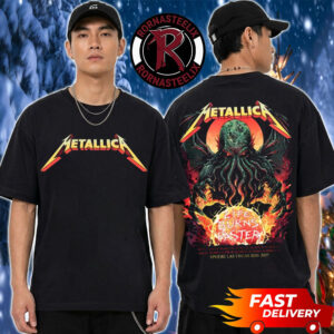 Metallica Life Burns Faster At Sphere Las Vegas 2026 2027 Schedule Tour Dates Unisex T Shirt Two Sided
