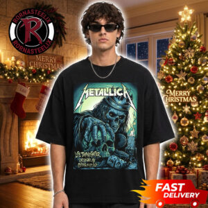 Metallica Life Burns Faster Pop Up Poster Week 3 At Sphere Las Vegas On October 15 And 17 2026 Unisex T Shirt