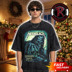 Metallica Life Burns Faster Pop Up Poster Week 3 At Sphere Las Vegas On October 15 And 17 2026 Washed T Shirt
